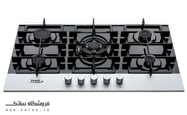 اجاق گاز صفحه ای ناب استیل مدل G9527