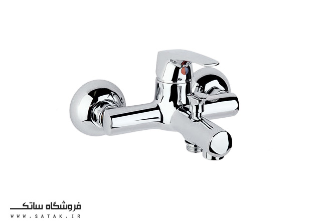 شیر حمام راسان مدل موج