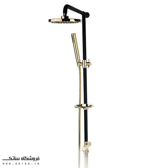 علم دوش تینا مشکی طلایی