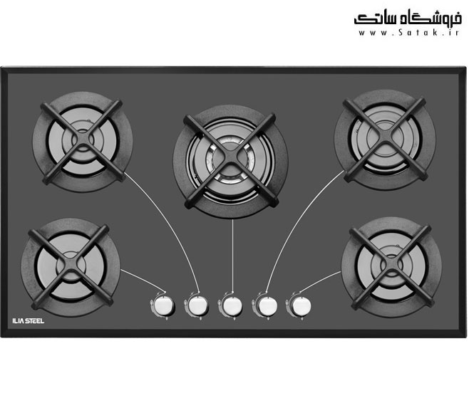 گاز صفحه ای ایلیا استیل IG5902