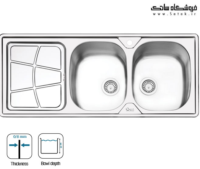 سینک ایلیا استیل 2030