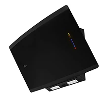 هود اخوان H72b - MF فلزی مشکی مورب