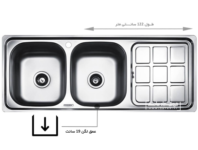 سینک 702 درخشان