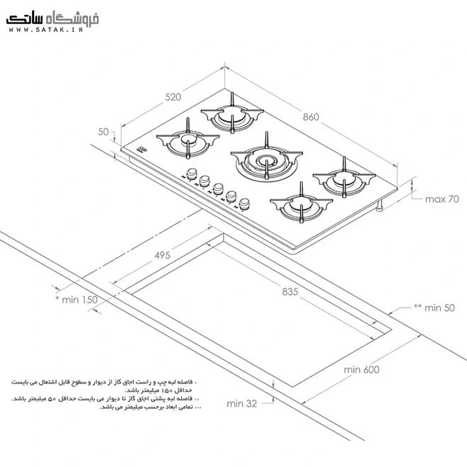 گاز مستر پلاس 214