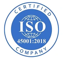 گواهی نامه ISO45001:2018 کارخانه کن