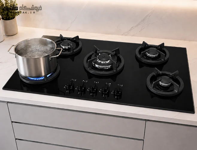 گاز رومیزی G35 مشکی اخوان