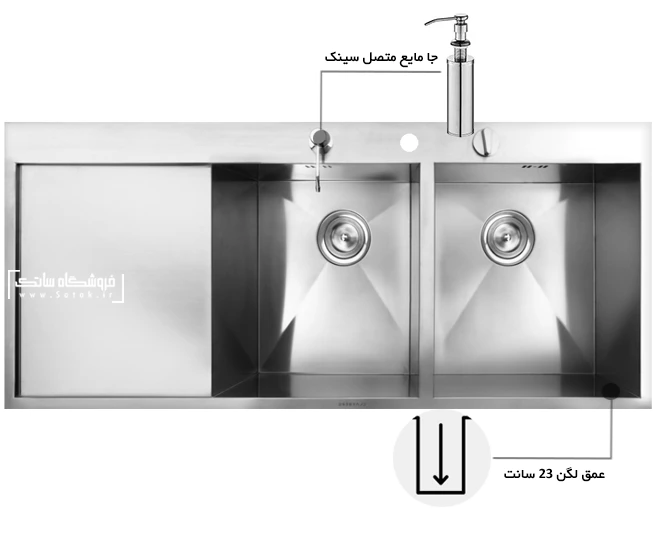 سینک آشپزخانه کلایبرگ s105