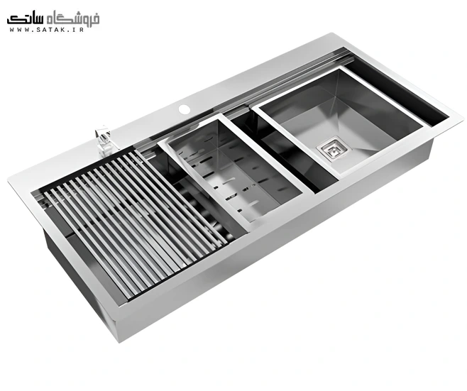 سینک ظرفشویی کن Cn 104 توکار