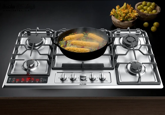 اجاق گاز آلتون S520dn استیل