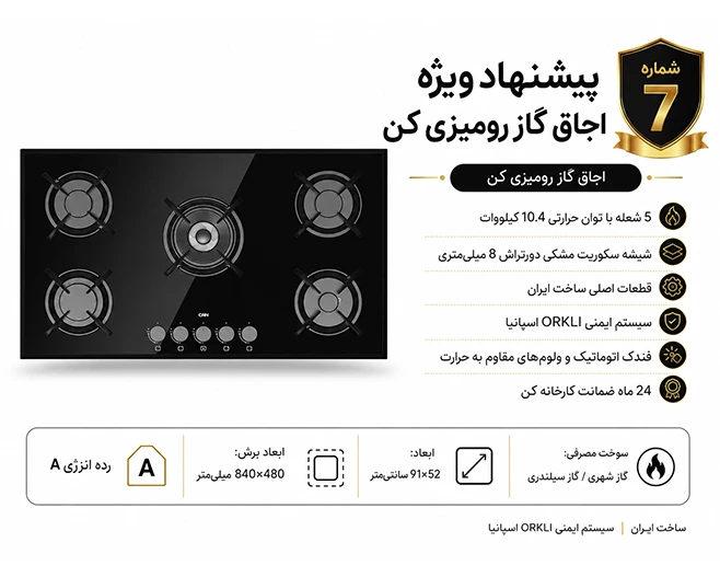 گاز رومیزی کن Ig8503